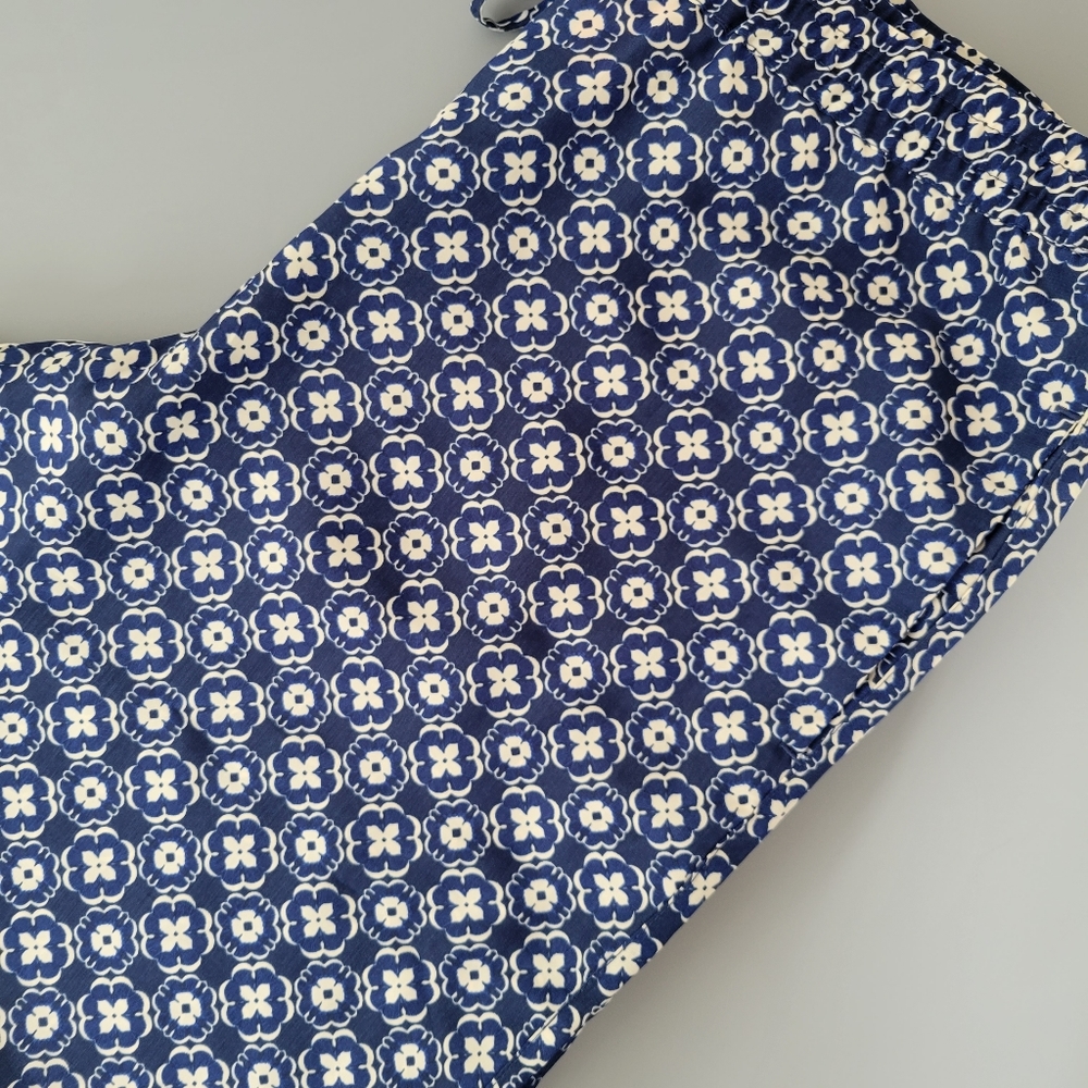 Patterned loose pants